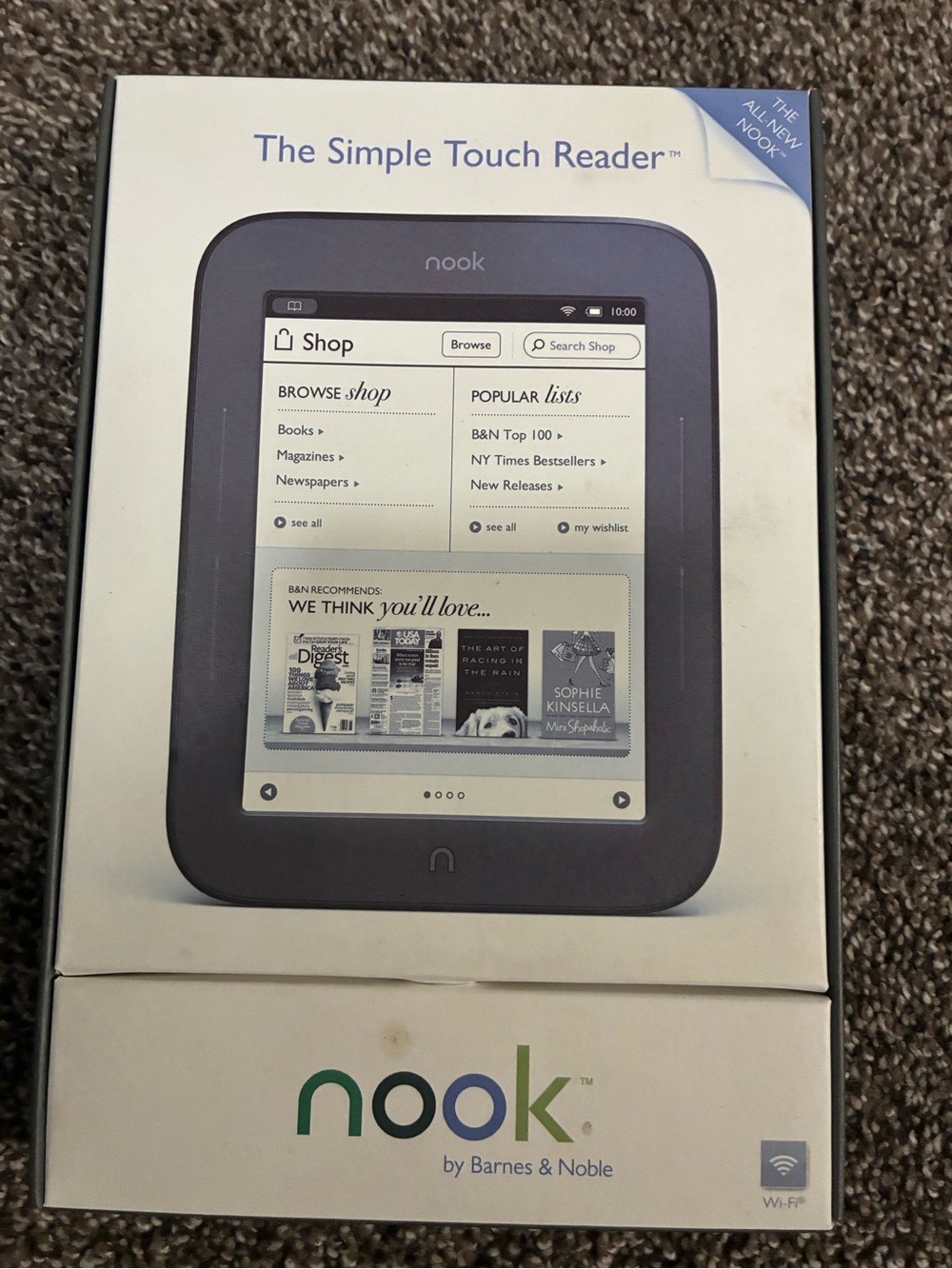 Nook Simple Touch Reader - Black
